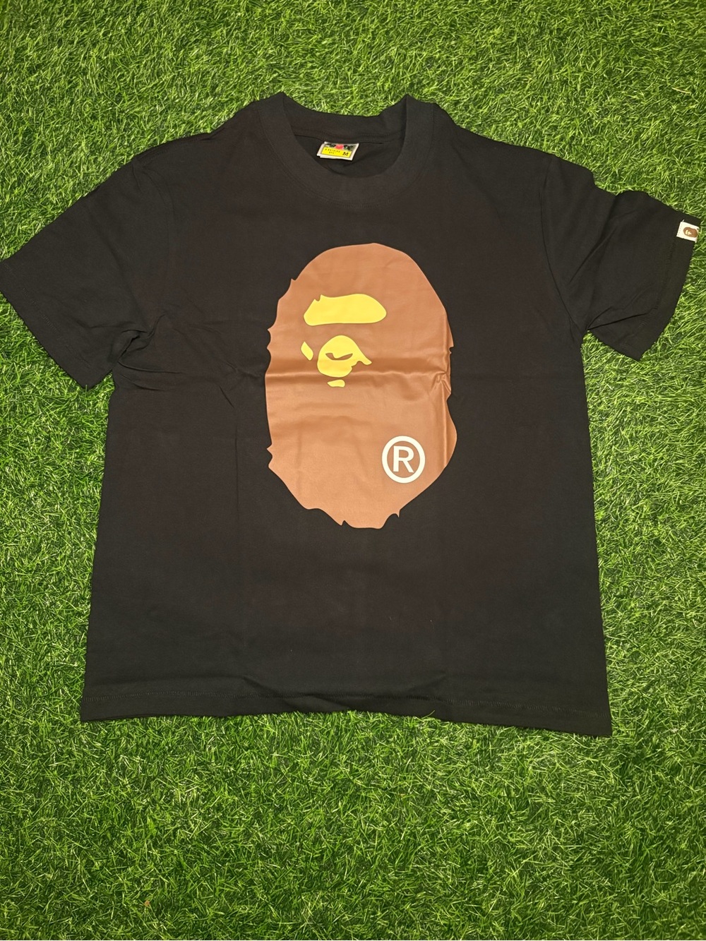 *SALE* Bape Black Graphic Ape Head T-Shirt